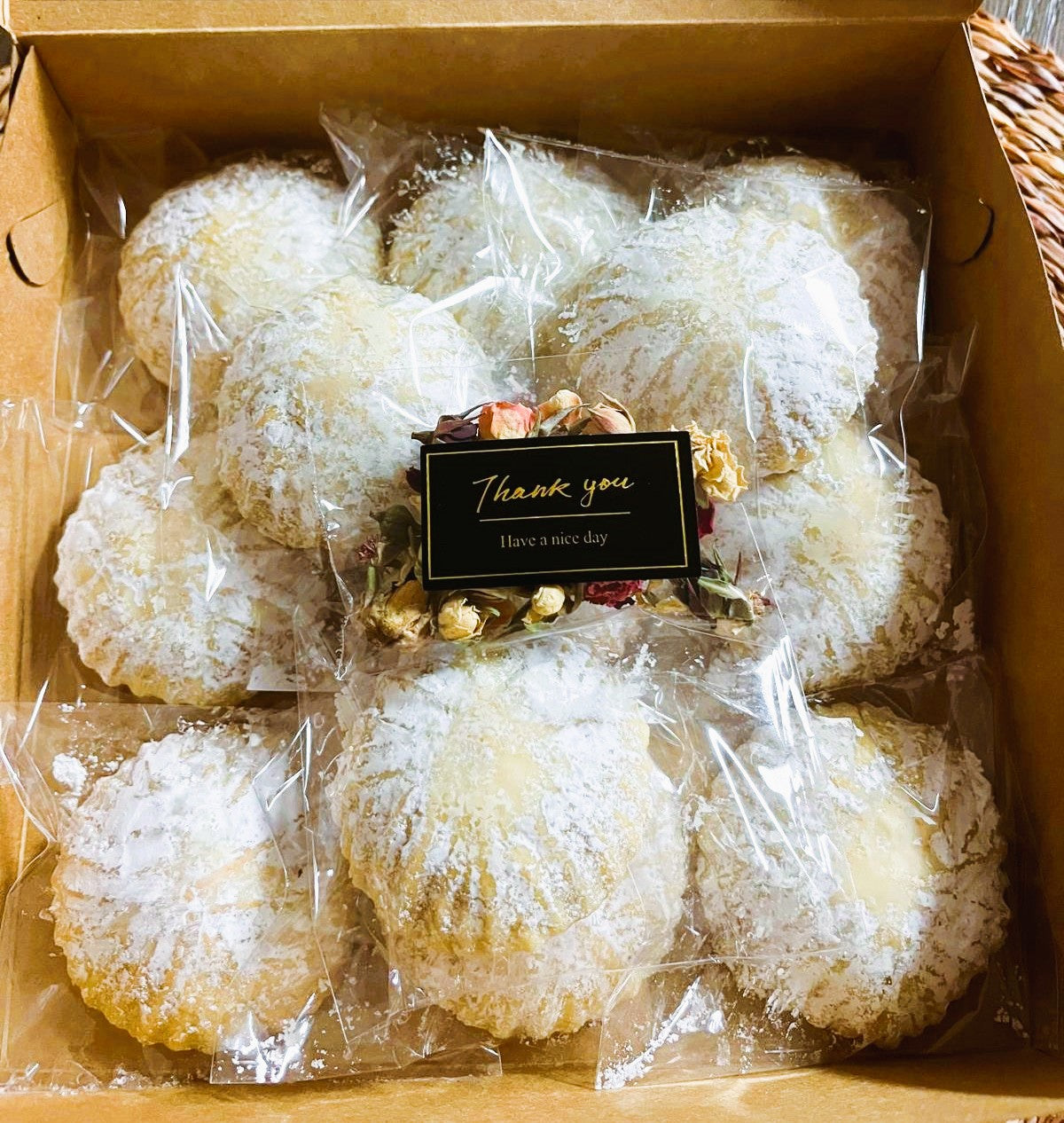 Lebanese Walnut Maamoul 12 Pieces