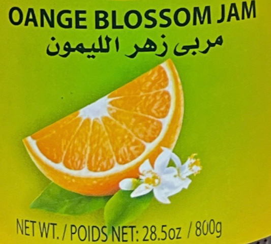 Orange Blossom Jam 800 g - 28.5 oz Product of Lebanon